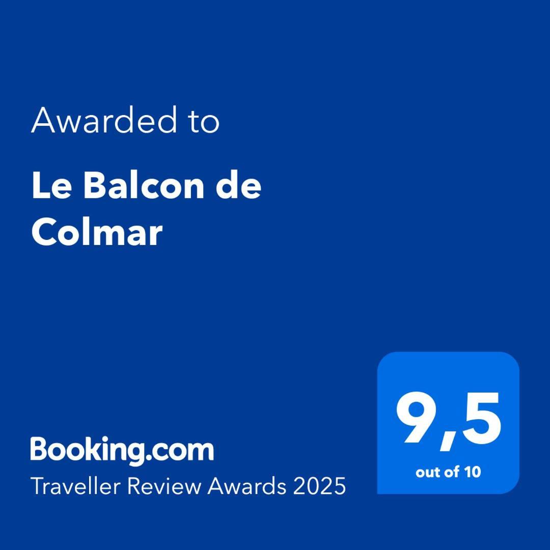 Le Balcon De Colmar Daire Dış mekan fotoğraf